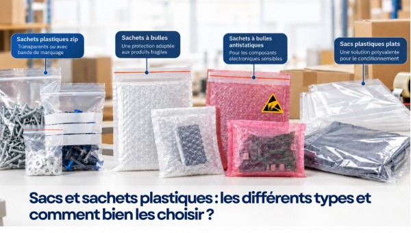 Sacs et sachets plastiques : les différents types et comment bien les choisir ?